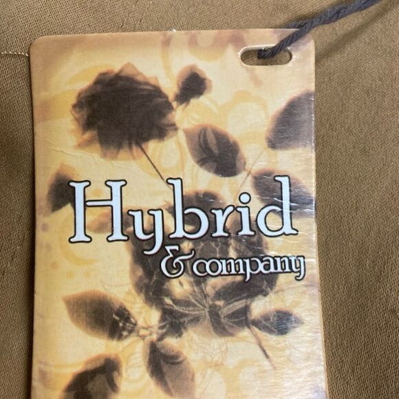 HYBRID & CO.Women’s Tan/Orange Jean Shorts,Sz 20,Cotton,Polyester, spandex blend - Picture 10 of 13